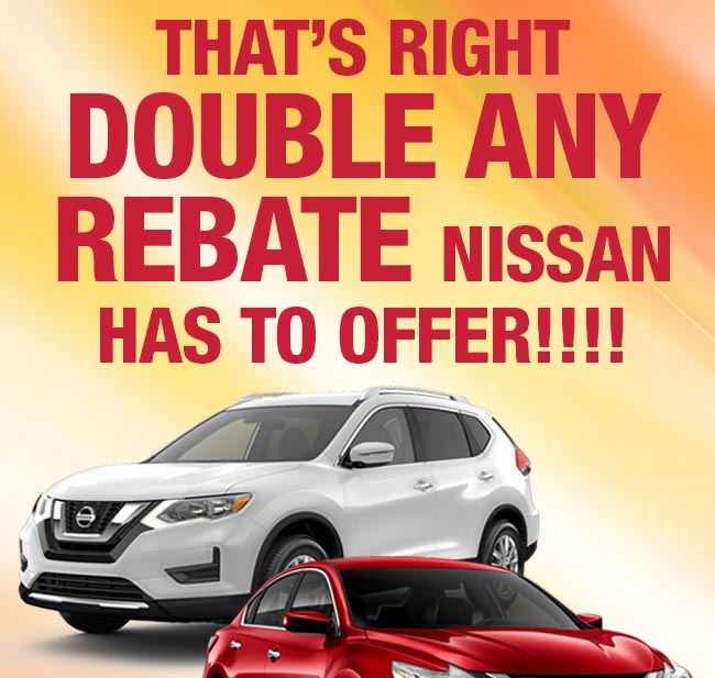 nissan cash back deals